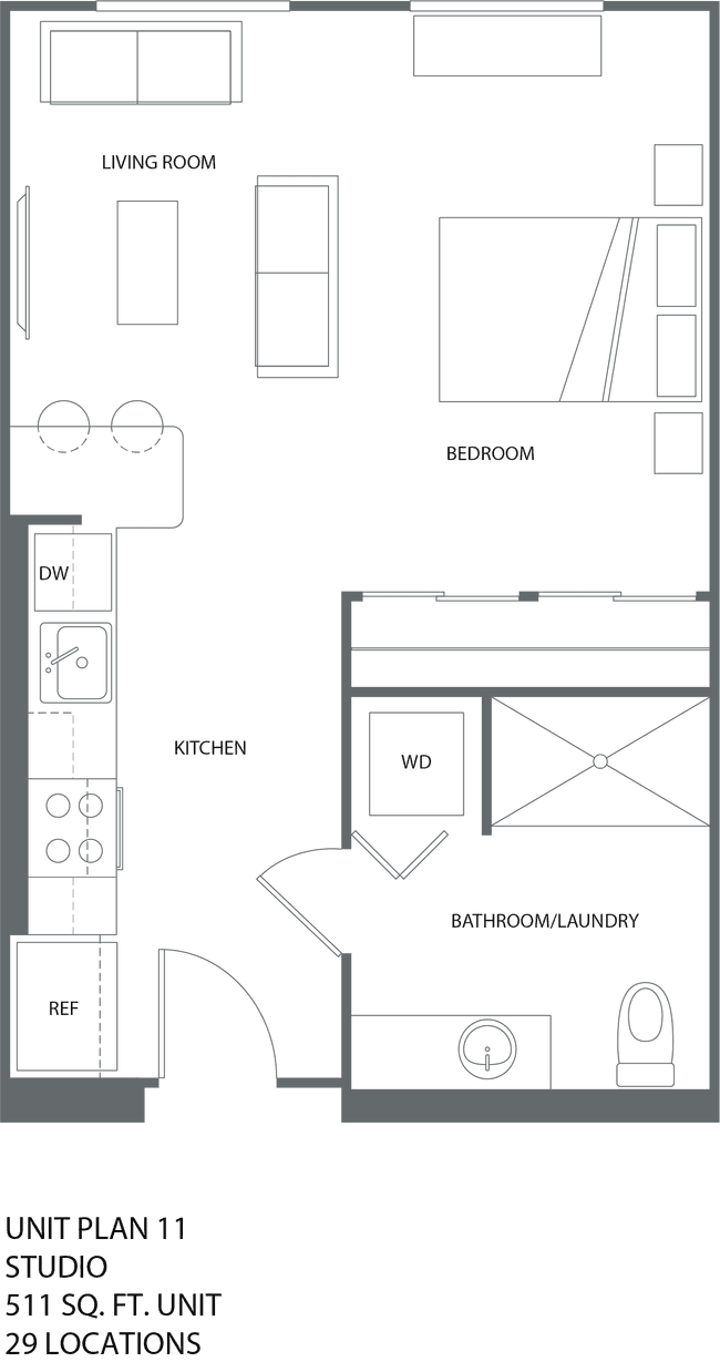 A 448 floor plan