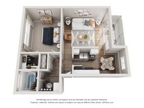 Residence 1 Luxury 113 floor plan