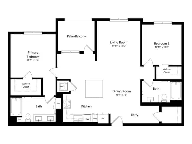 B4 1302 floor plan