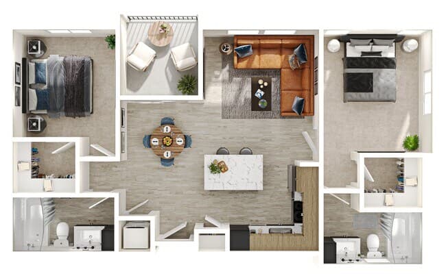 Plan 4A 03204 floor plan