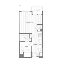 Studio 2082 floor plan