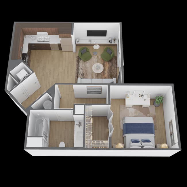 1x1 C 7204 floor plan