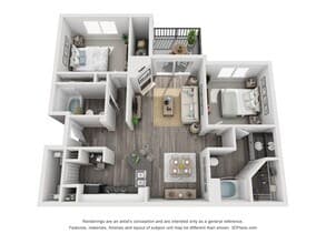 The Birch H-305 floor plan