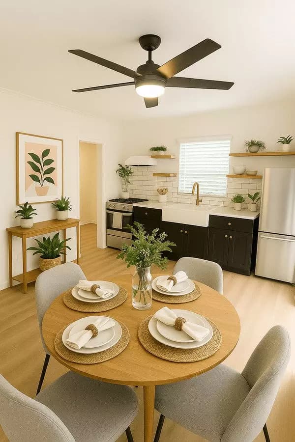 1BR/1BA floor plan