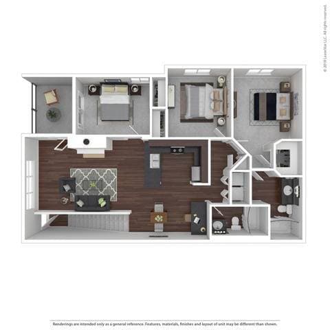 Glacier M-206 floor plan