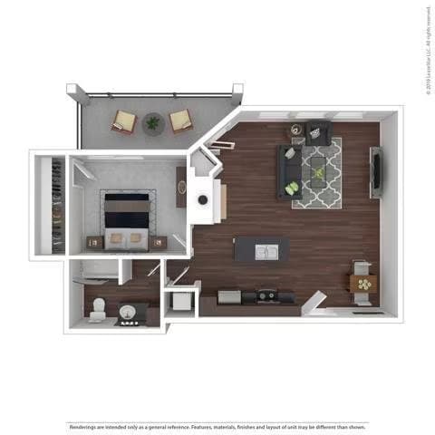 Oasis G-101 floor plan