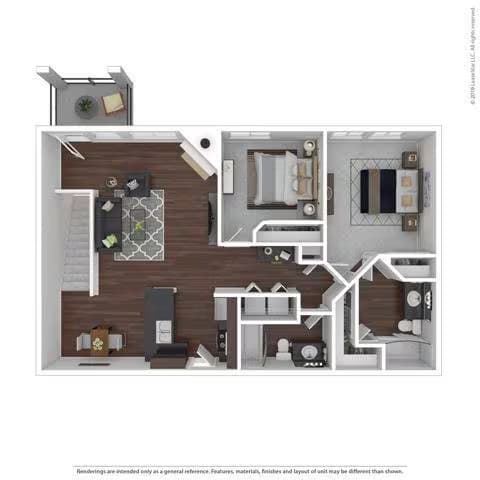 Shasta D A-202 floor plan