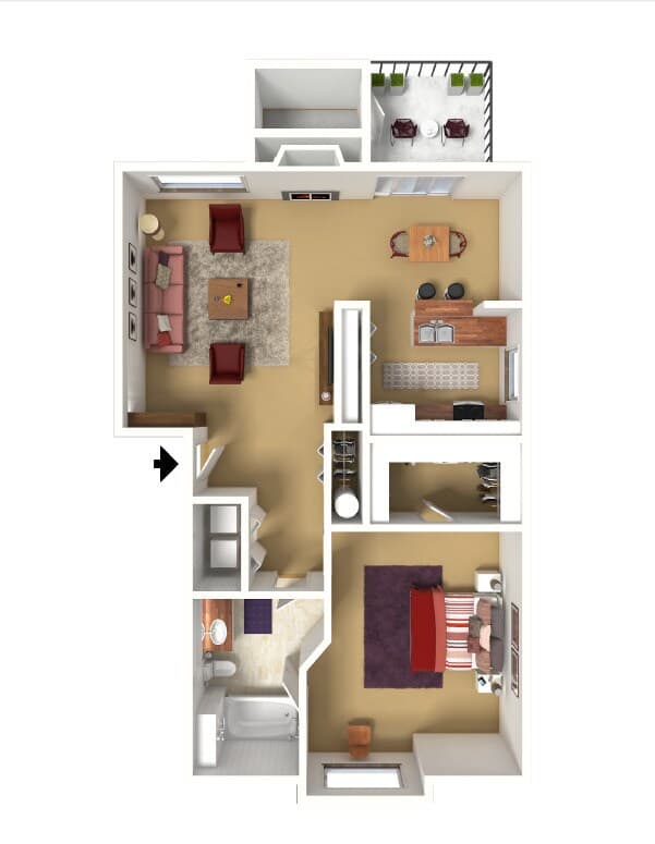 Danbury 814 floor plan