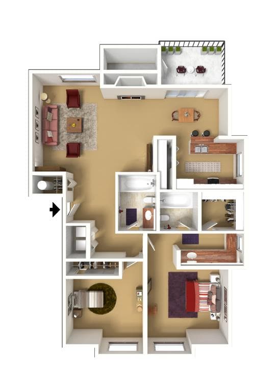 Westbury 1022 floor plan