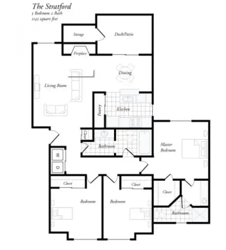 Strafford 2611 floor plan
