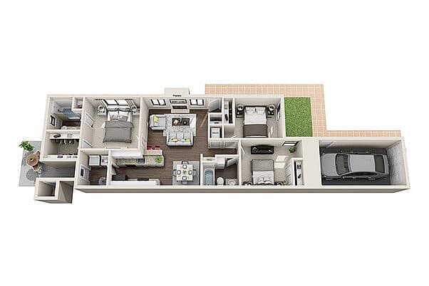 C3U 1215 floor plan