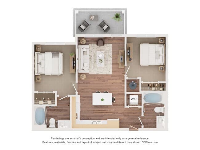 2A 2-304 floor plan