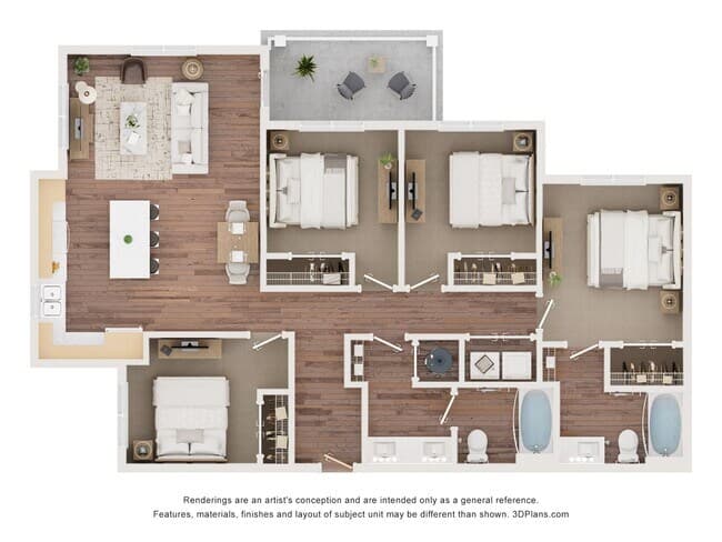 4A 2-212 floor plan
