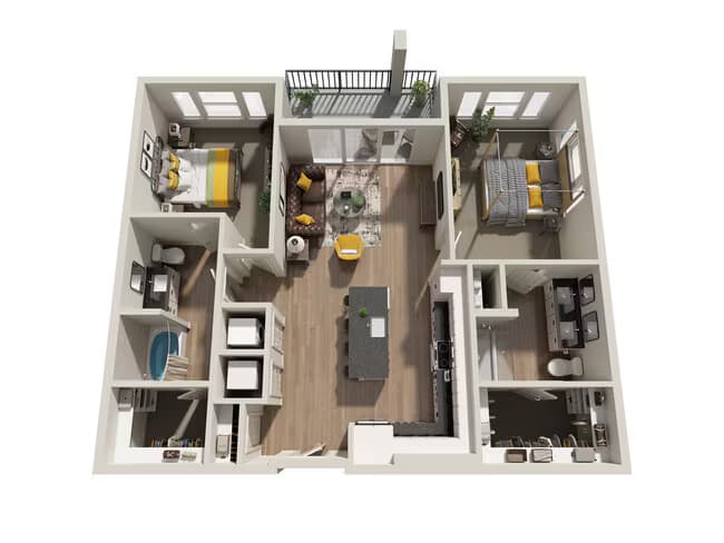 Broadway St 5308 floor plan