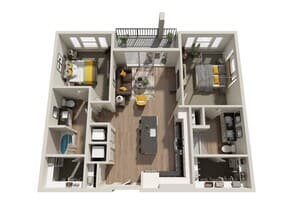 Broadway St 5208 floor plan
