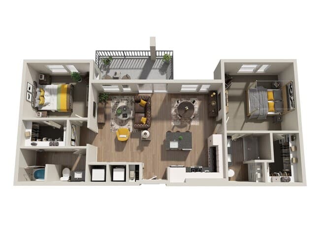 Hays St Bridge 5309 floor plan
