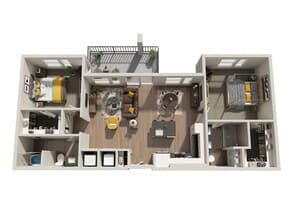 Hays St Bridge 6228 floor plan