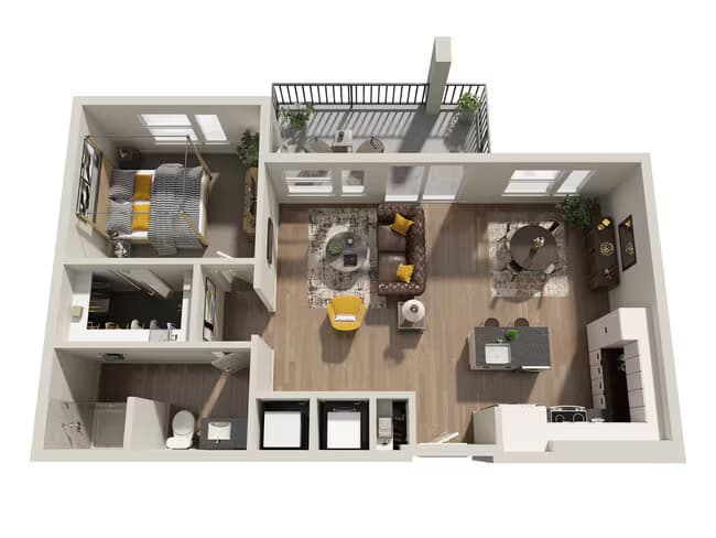 Pearl District 6118 floor plan