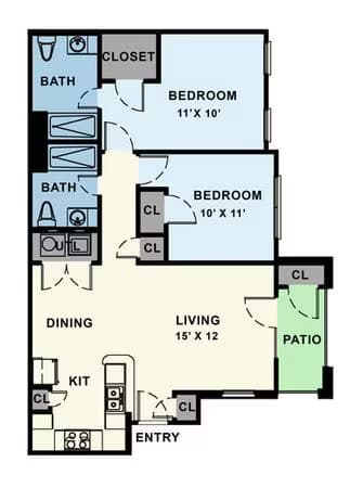 Concepcion 444 floor plan