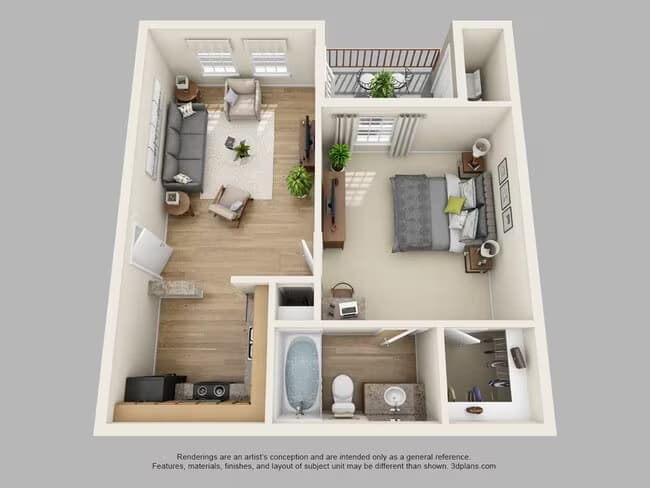 A1 floor plan