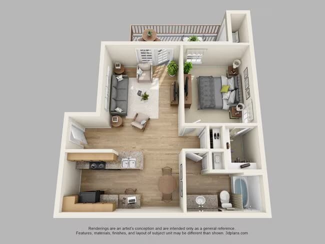 A2 floor plan