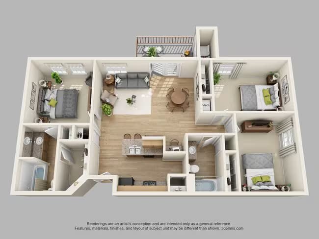C1 floor plan