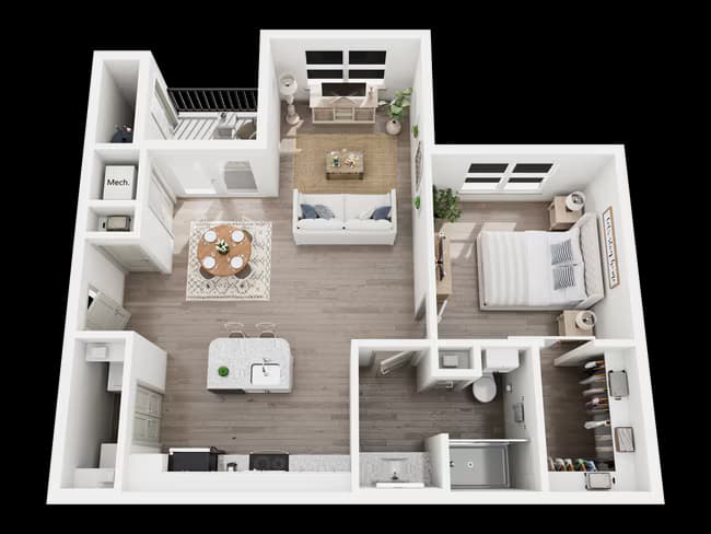 The Texas 1202 floor plan