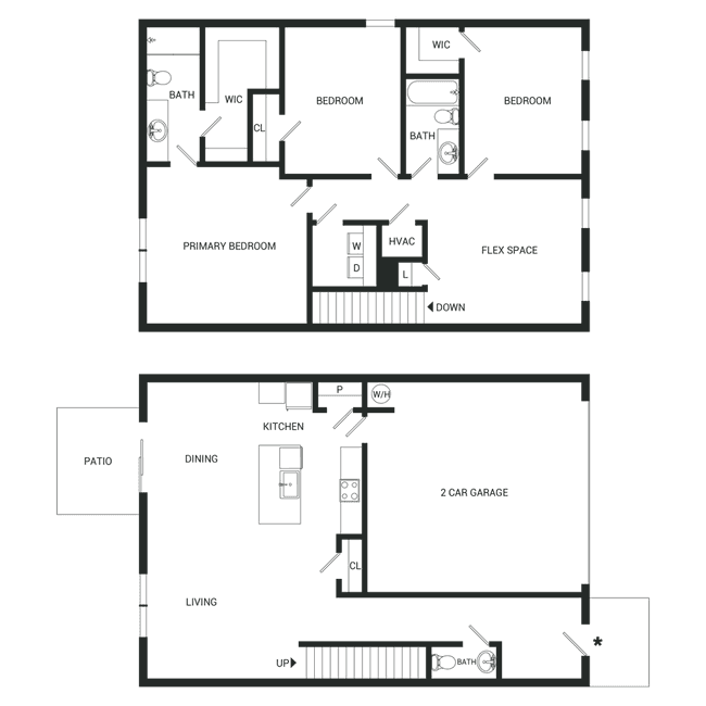 Verbena 696DC floor plan