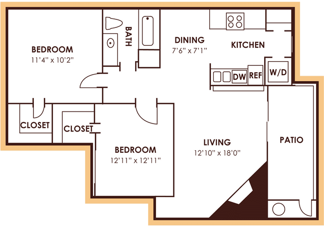 D 1626 floor plan
