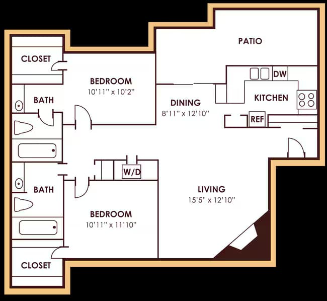 E 0323 floor plan
