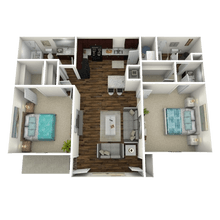 Premium Two Bedroom 249 floor plan