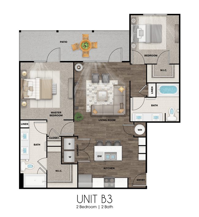 B3 2201 floor plan