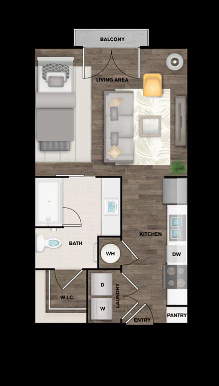 E1A 1201 floor plan