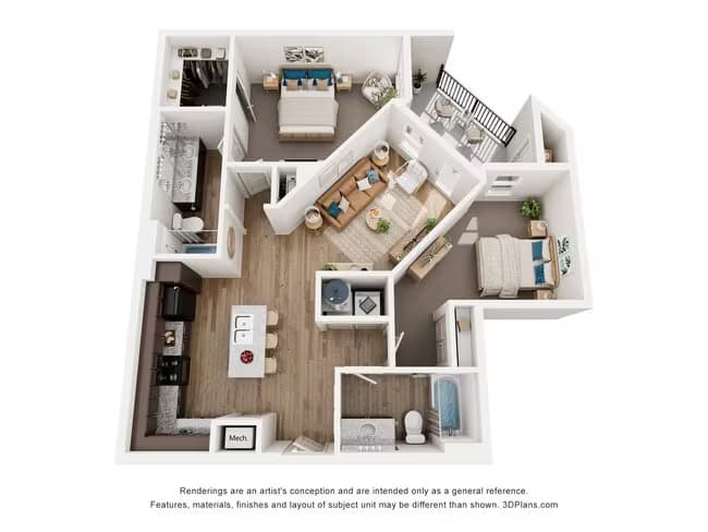 B3 floor plan