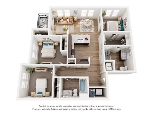 C2 floor plan