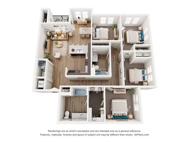 D2 floor plan