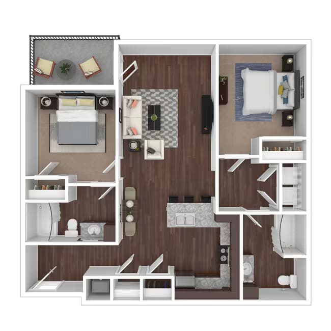 Barton Springs 3312 floor plan