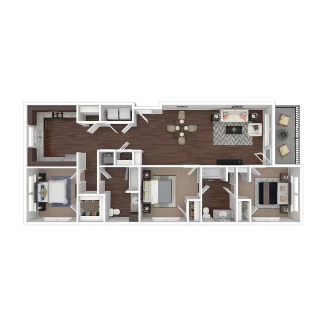 South Lamar 2316 floor plan