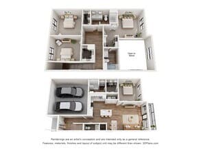 TH5 740BL floor plan