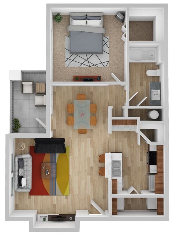 Toscana 13-1311 floor plan