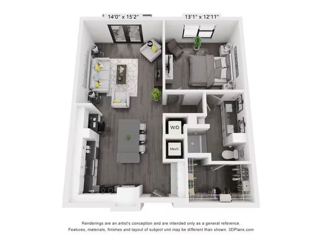 A4 262 floor plan