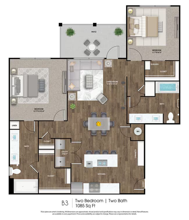 B3 4302 floor plan
