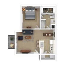 A1 1-5105 floor plan