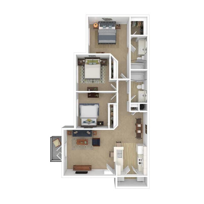 C1 1-8104 floor plan