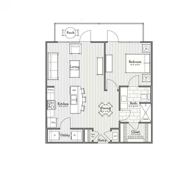 A5 18305 floor plan
