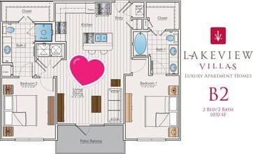 B2 4-4301 floor plan