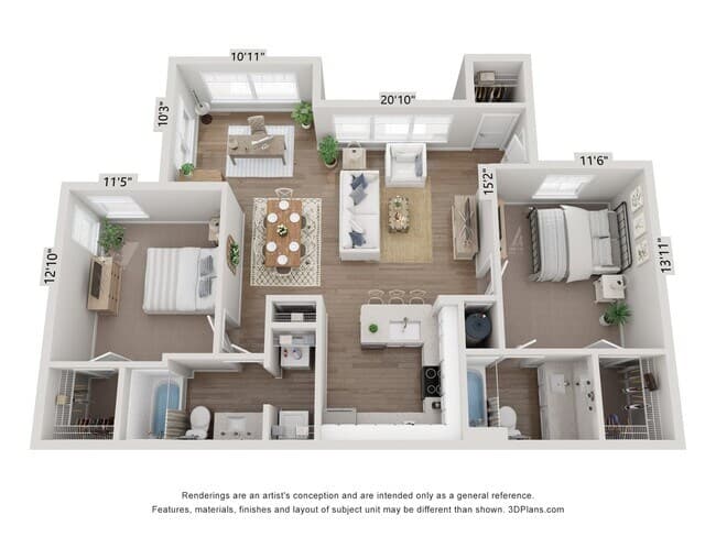 B2 232 floor plan