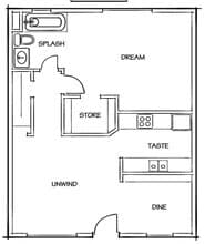 A1 floor plan