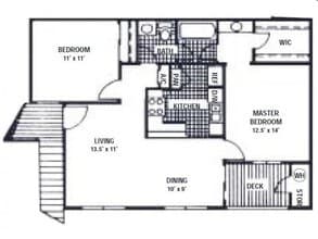 2X1 0807 floor plan