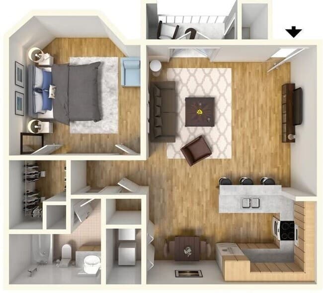 The Cottonwood floor plan